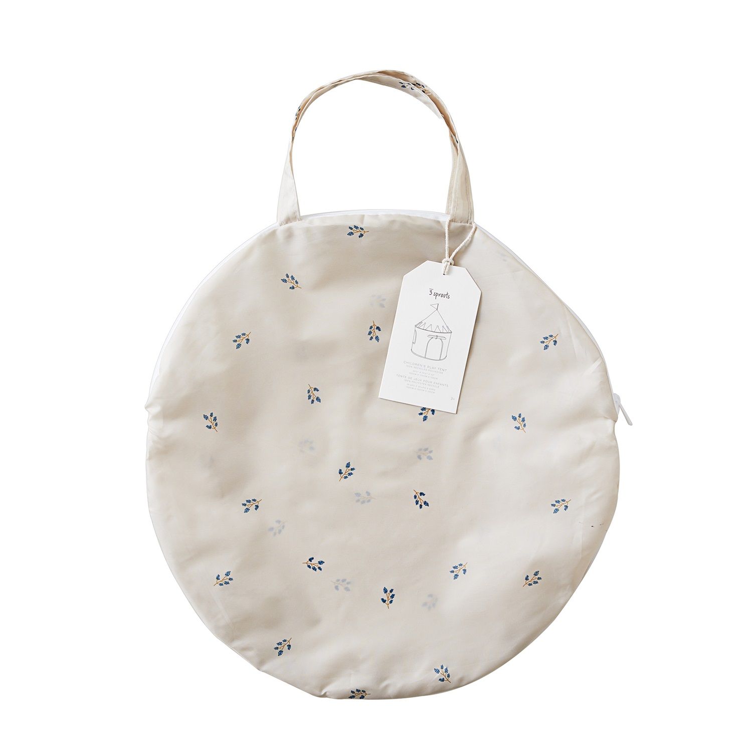 3 Sprouts Leikkiteltta, Mustikka/Taupe - Image 9
