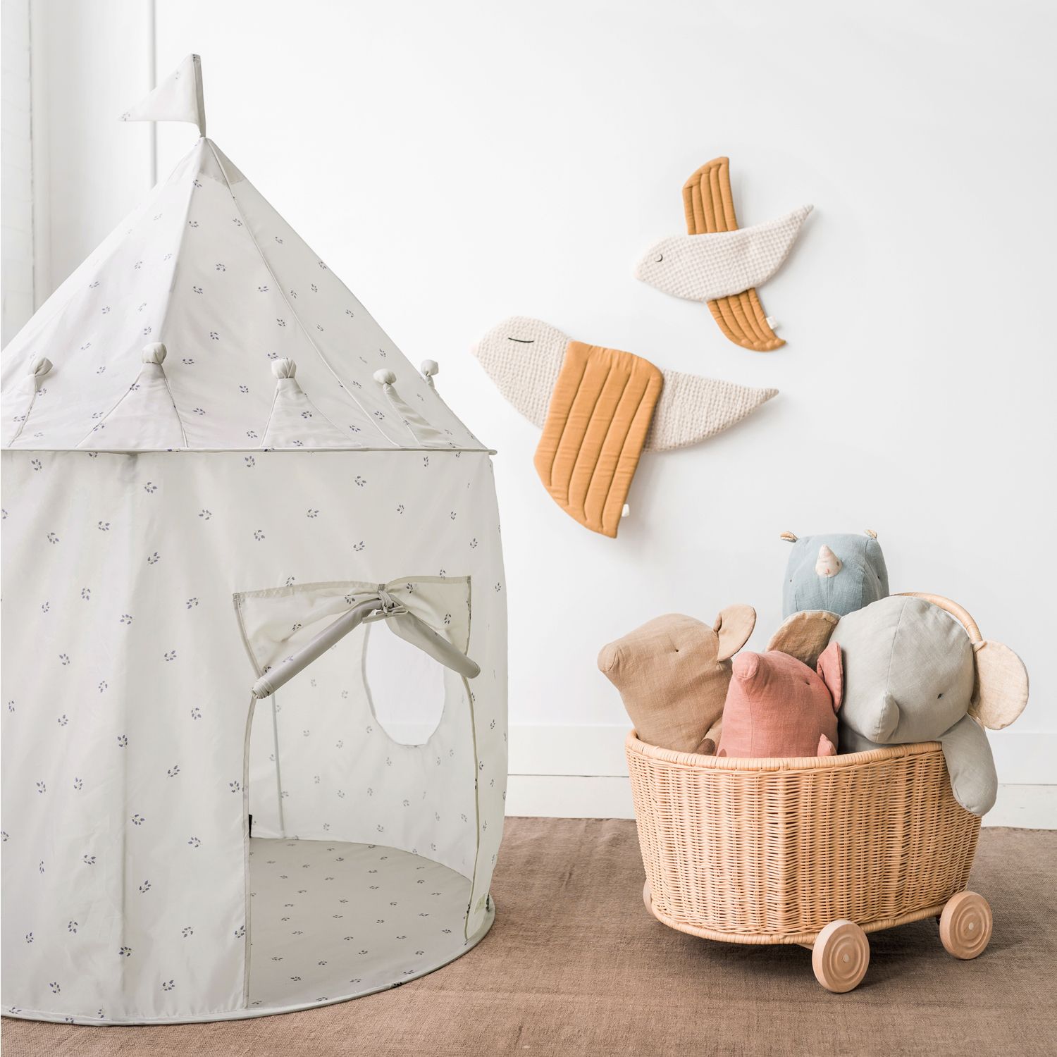 3 Sprouts Leikkiteltta, Mustikka/Taupe - Image 6