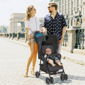 Asalvo Lastenrattaat Berlin, musta