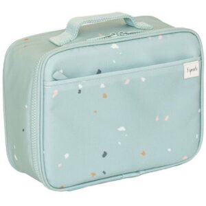 3 Sprouts Eväslaukku, Terrazzo/vihreä