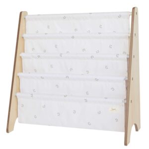 3 Sprouts Kirjateline, Mustikka/Taupe