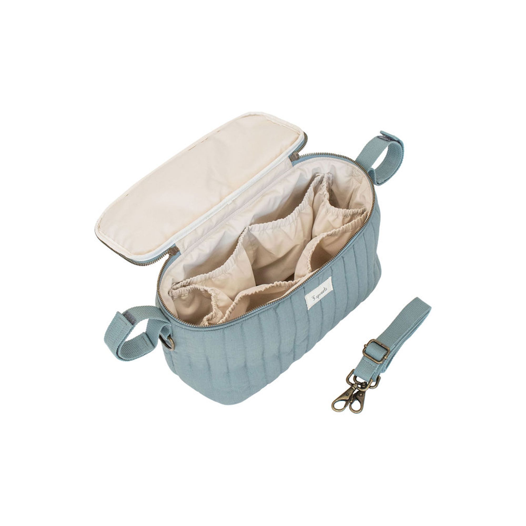 3 Sprouts lastenrattaiden rataslokerikko, tikattu/palsaminvihreä - Image 3