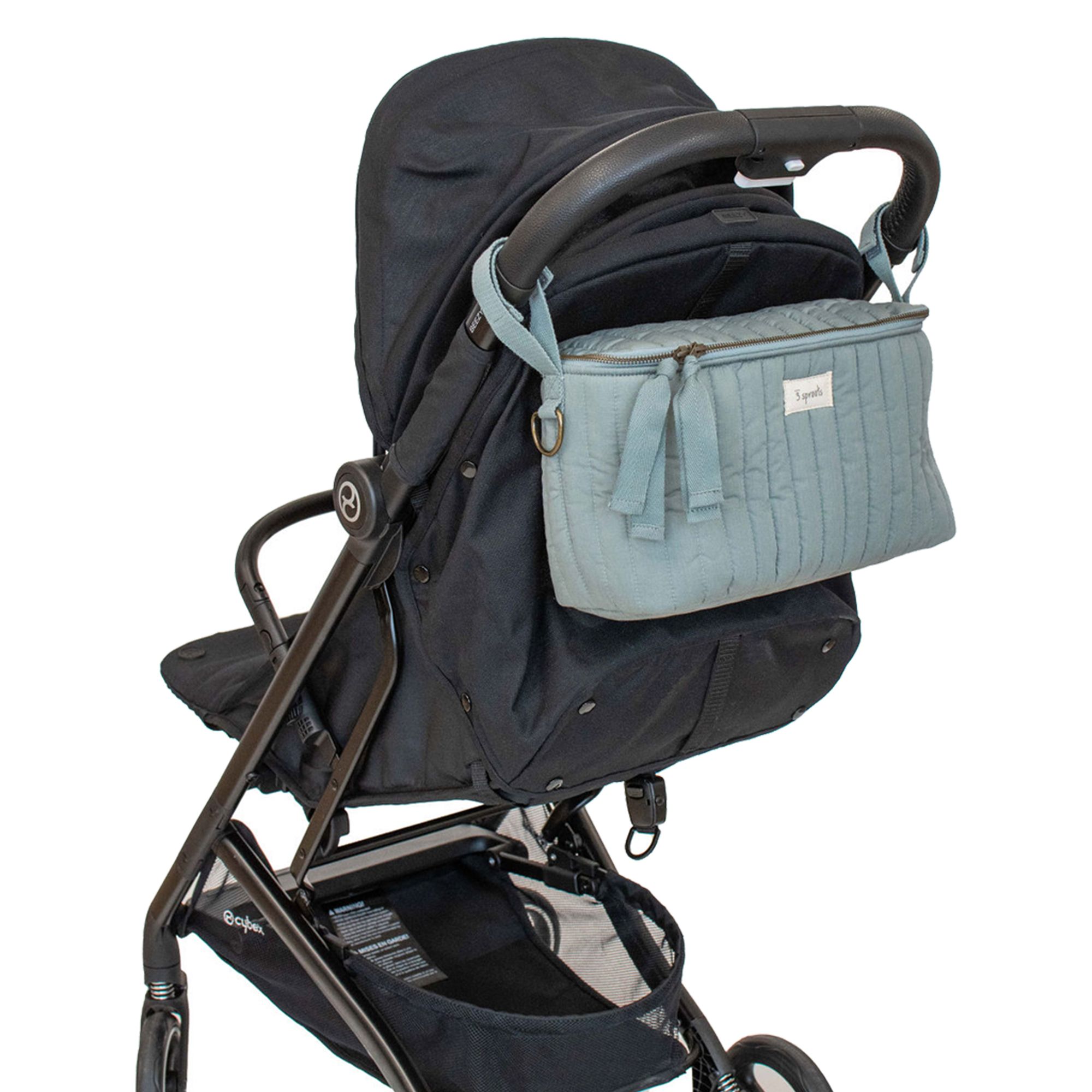 3 Sprouts lastenrattaiden rataslokerikko, tikattu/palsaminvihreä - Image 6