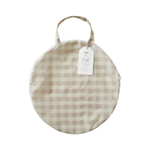 3 Sprouts Leikkiteltta, Ruudullinen/Beige - Image 3