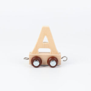 Kinder and Kids Kirjainvaunu A, Vaalea puu