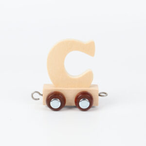 Kinder and Kids Kirjainvaunu C, Vaalea puu