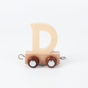 Kinder and Kids Kirjainvaunu D, Vaalea puu