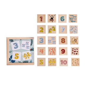 Kinder and Kids, Puinen Muistipeli, Numerot