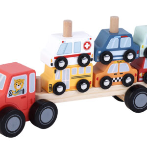 Kinder and Kids Autonkuljetusauto ja 6 Autoa