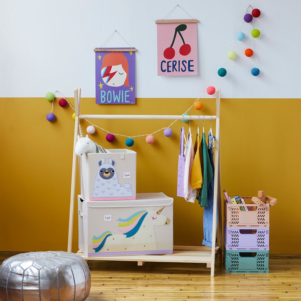 3 Sprouts Kannellinen Lelulaatikko, Yksisarvinen - Image 3