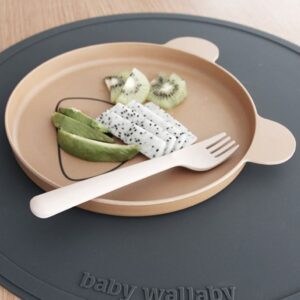 Baby Wallaby Ruokailualusta tummanharmaa