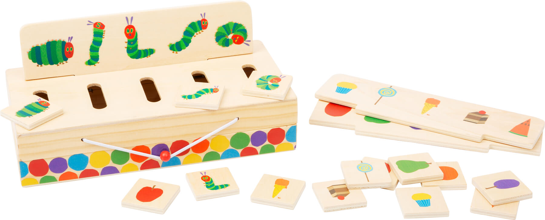 Small Foot Nälkäinen Toukka - Lajittelupeli - Image 3