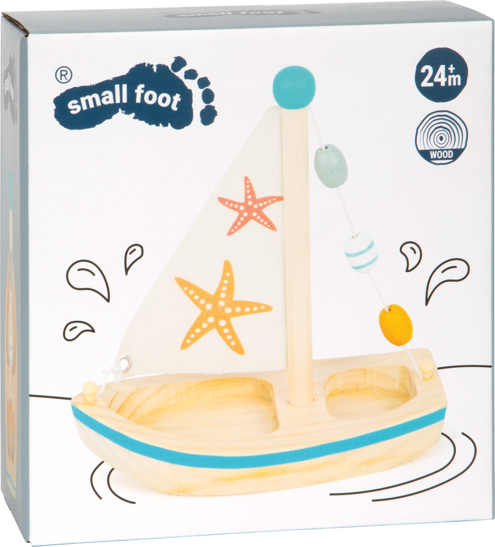 Small Foot Puinen Purjevene Vesilelu - Image 10