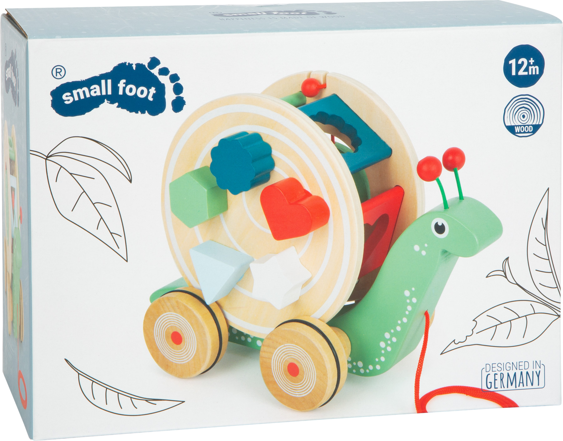 Small Foot Puinen Vedettävä Etana - Image 10