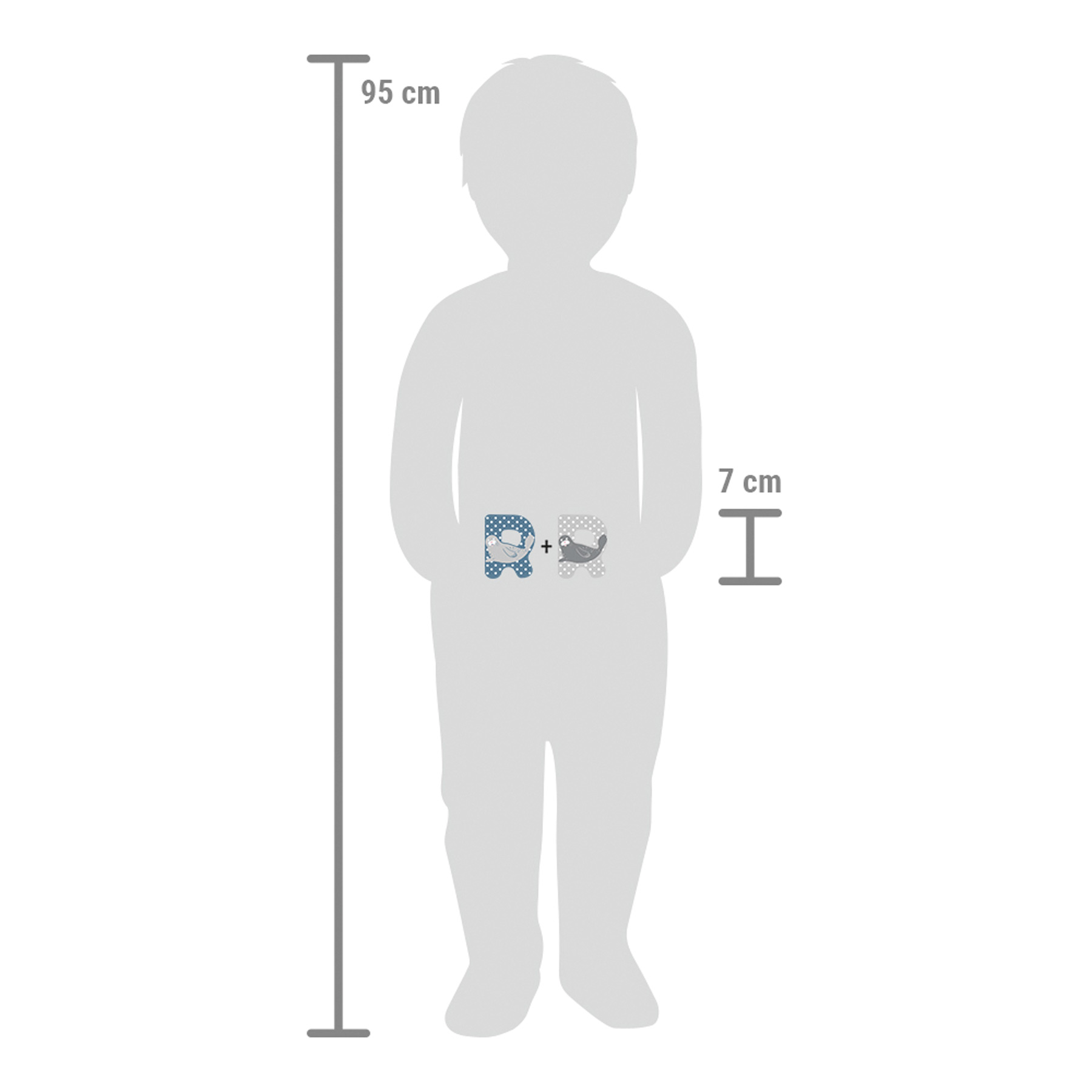 Puiset Kirjaimet Lastenhuoneeseen R - Image 4
