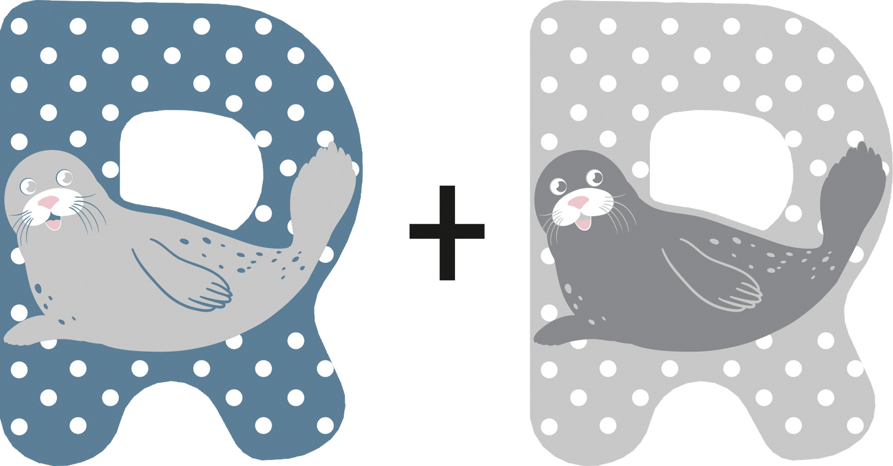 Puiset Kirjaimet Lastenhuoneeseen R