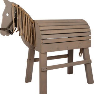 Small Foot Puinen Leikkihevonen, Harmaa