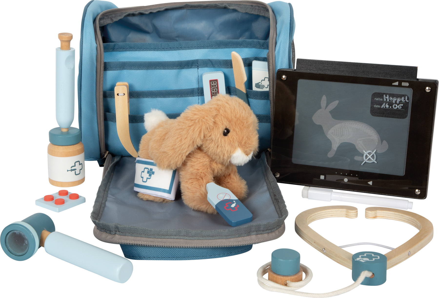 Small Foot Eläinlääkärilaukku ja Pehmopupu - Image 2