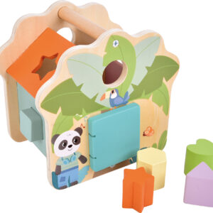 Small Foot Muotosovituskuutio, Talo "Jungle Friends"