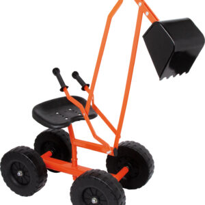 Small Foot Metallinen Kaivuri Pyörillä