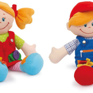 Small Foot Pue ja Opi -Nuket "Chiara & Massimo"