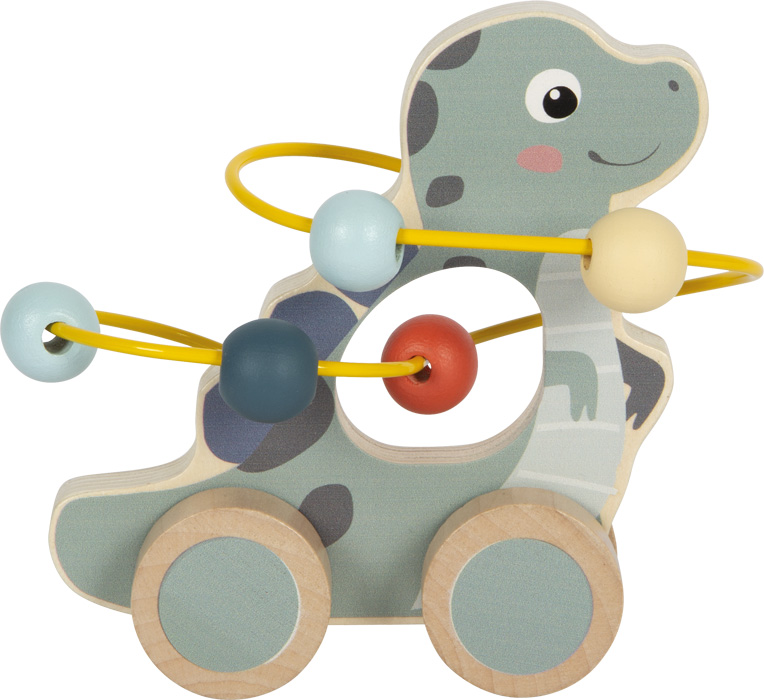 Small Foot Työnnettävä lelu helmilabyrintilla "Dino" - Image 3