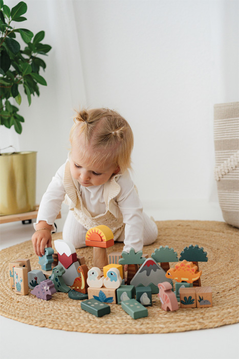 Small Foot Puiset rakennuspalikat "Dino" - Image 3