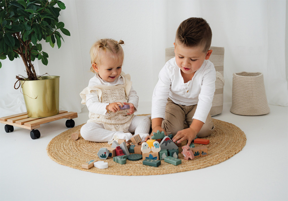 Small Foot Puiset rakennuspalikat "Dino" - Image 4