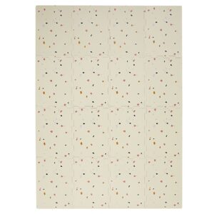 3 Sprouts EVA-vaahtomuovinen palapelimatto, Terrazzo-kerma