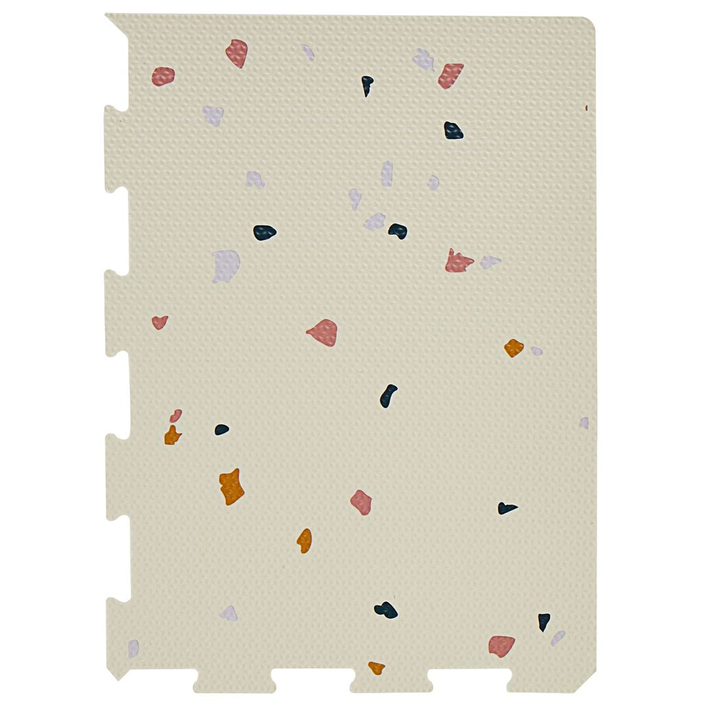 3 Sprouts EVA-vaahtomuovinen palapelimatto, Terrazzo-kerma - Image 6