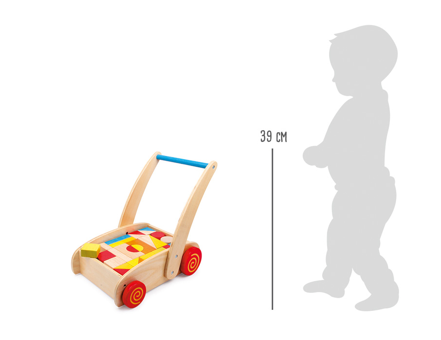 Small Foot Työntökärry ja rakennuspalikat - Image 4