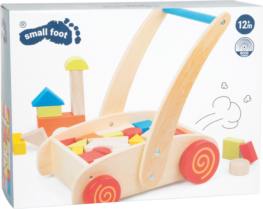 Small Foot Työntökärry ja rakennuspalikat - Image 3